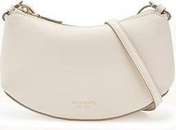 Kate Spade New York Loop Pebbled Leather Crossbody Wallet Handbags Cashew Milk