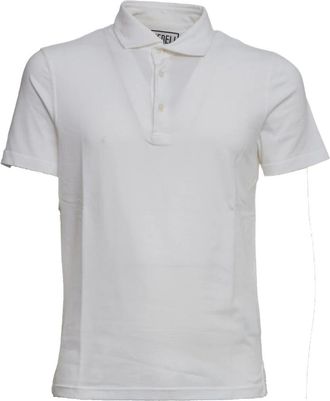 Fedeli Polo Shirt - Heren - Polos - Wit - S - Katoen - Tops