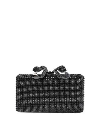 Self Portrait Crystal Box Clutch