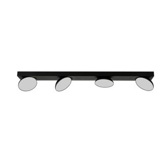 Netlighting Castelio Modern Ceiling Spotlight Bar LED 4000K in Black