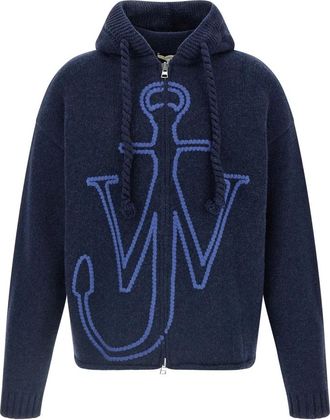 J.W.Anderson Heren, Truien, Blauw, Maat: M Wol