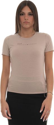 Emporio Armani T-shirt Beige EA7 Donna
