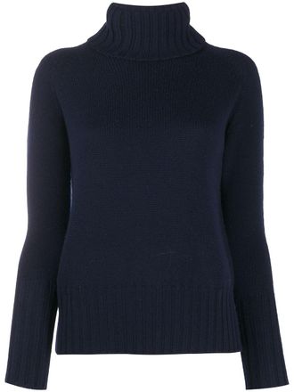 Drumohr High Ribbed Relaxed-Fit Wool Turtleneck