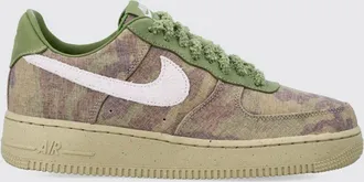 Nike Sneakers Air Force 1 in canvas e pelle con fantasia camouflage e logo