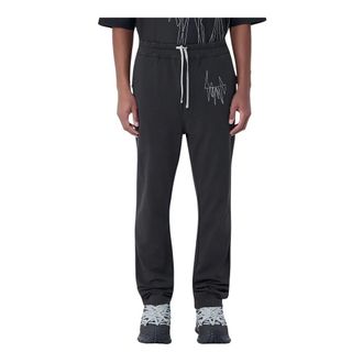 Moncler Elasticated Waist Drawstring Trousers - male - Moncler - Sweatpants - Gray - XL - Trousers