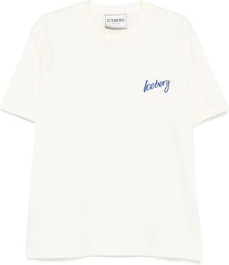 Iceberg Hombre, Camisetas, Blanco, Talla: XL