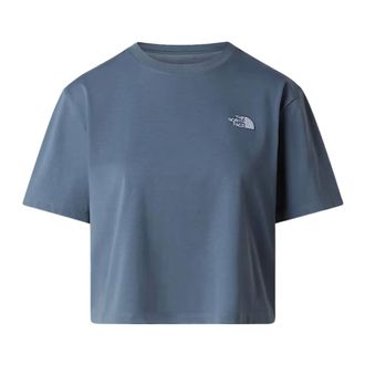 The North Face Outdoor Tops, female, Gray, Size: L Evolution Simple Dome Cropped Relaxed