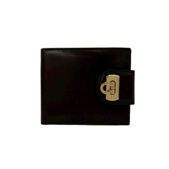 Ferragamo Pre-owned Wallets, female, Brown, Size: ONE SIZE Pre-owned Leather Wallet