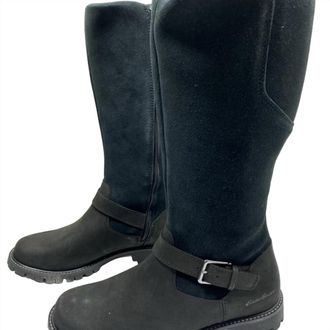 Eddie Bauer WomenS Magnolia Side-Zip Buckle Ankle Boots In Black