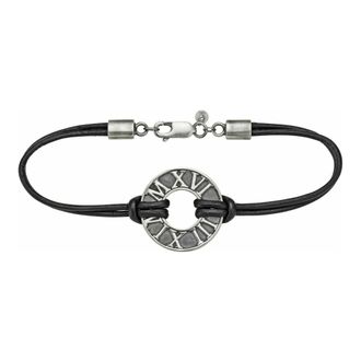 Cai Heren, Accessoires, Zwart, Maat: ONE Size Leer