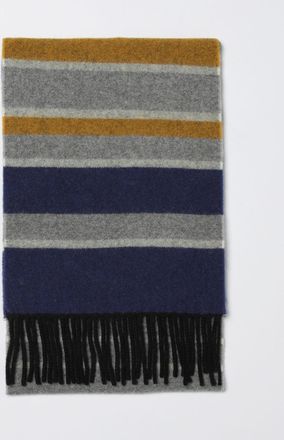Paul Smith Sciarpa Paul Smith in lana merino a righe multicolor