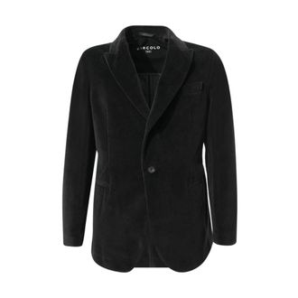 Circolo 1901 Blazers, male, Black, 2XL, Circolo 1901 Jackets Black