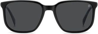 Eyewear by David Beckham DB 1210/C Zonnebrillen - unisex - Zonnebrillen - Zwart - 55 MM - Accessoires
