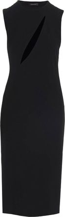 Versace Cut Out Midi Dress