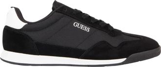 Guess Drean Sneakers - Heren - Sneakers - Zwart - 42 EU - Leer - Schoenen