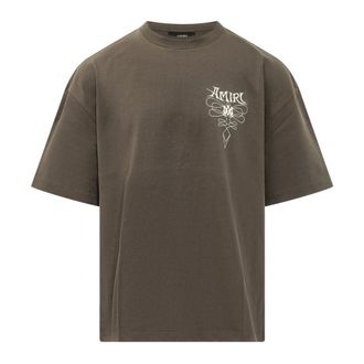 Amiri Hombre, Camisetas, Marr&oacute;n, Talla: 2XL