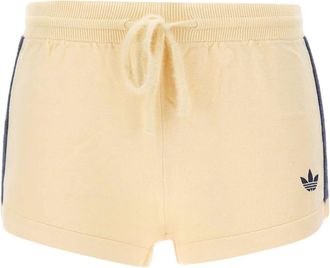 adidas Pantalones cortos de punto - Sport - Mujer - Beige - XS