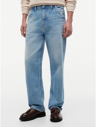 Tommy Hilfiger Mens Relaxed Straight Carpenter Jean - Blue - 32W x 30L