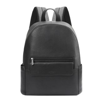 Paul Costelloe Mens Siran Leather Backpack - Black - One Size