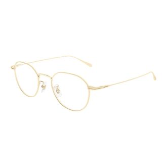 Montblanc Glasses, unisex, Yellow, Size: 49 MM Round Optical Frame