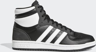 adidas Originals ADIDAS Originals Mens Top Ten RB Shoes - Black Leather - Size UK 8.5