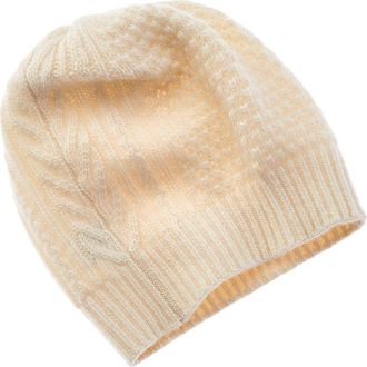 Portolano Stitched Cashmere Beanie