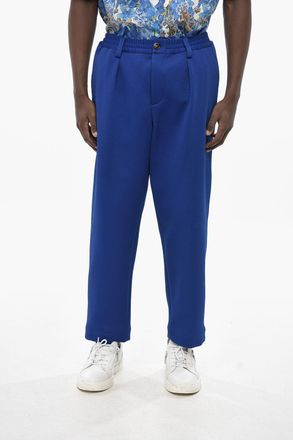 Marni Pantaloni 4 Tasche in Tessuto Testurizzato con Passanti Marni