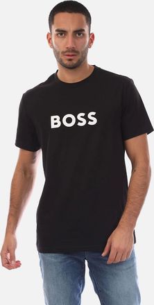 HUGO BOSS Mens Mens T-Shirt - Black - Size: 36