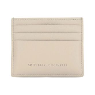 Brunello Cucinelli Grained Leather Card Case