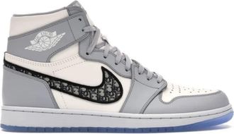 Nike Jordan Schoenen, Heren, Grijs, 43 EU, 1 Retro High