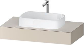 Duravit Consola Duravit Qatego, 1000x550x170mm, Con Recorte Central