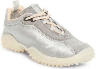 Miu Miu Trail Grip Nylon Sneaker in Nubuck/blue at Nordstrom, Size 37