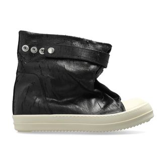 Rick Owens Elephant Low Boot - Heren - Schoenen - Zwart - Maat: 40 EU Katoen