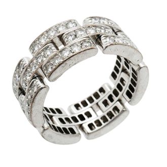 Cartier White Gold (18K) Band Ring (Pre-Owned)