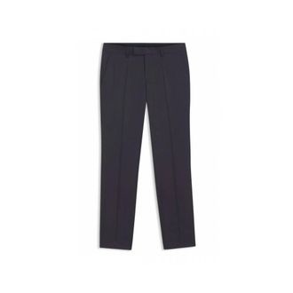 HUGO BOSS Broeken, Heren, Blauw, XL, Wol, H-Lenon B1 Broek