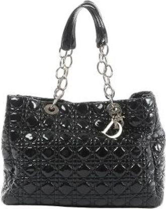 Dior Pre-owned Handbags, female, Black, Size: ONE SIZE Pre-owned Lady Dior