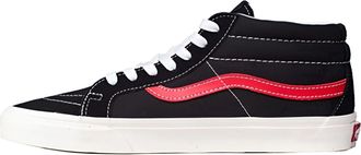 Vans SK8-Mid Black-Red Black Red VN0A391FTP2
