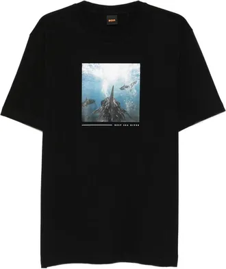 HUGO BOSS Graphic-print T-shirt