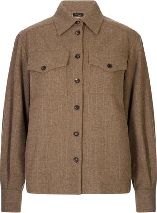 Kiton Mujer, Chaquetas, Marr&oacute;n, Talla: S