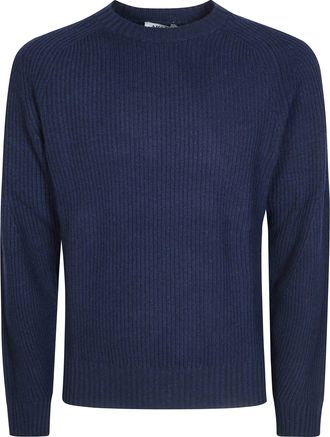 Altea Ribbed Crewneck Wool Sweater