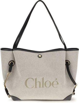 Chlo&eacute; Clover Shoulder Bag Gray
