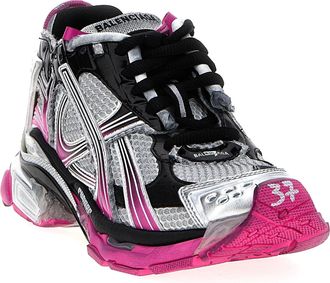 Balenciaga Womens Multicolor Polyethylene Athletic Sneakers