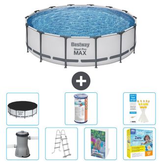 Bestway Piscina Bestway Steel Pro Max Redonda - 427x122 Cm - 8-piezas S572