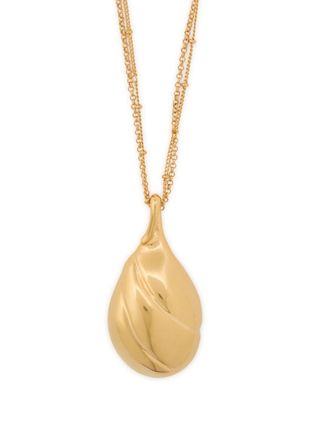 Chlo&eacute; The Chlo&eacute; Mirror Pendant Layered Necklace - Gold - One Size
