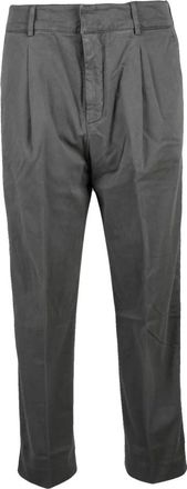 Dondup Tania Broeken - Dames - Chinos - Grijs - W31 - Katoen - Broeken