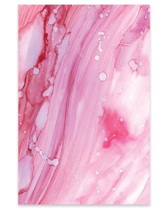 iCanvas Icanvas Pink Galaxy Print On Acrylic Glass By Albina Bratcheva