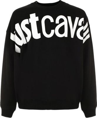 Just Cavalli Stijlvolle Sweatshirt - Heren - Sweatshirts - Zwart - M - Hoodies & sweatvesten