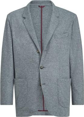 Brunello Cucinelli Cashmere jersey blazer in Graphite at Nordstrom, Size 52 It