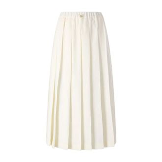 Fabiana Filippi Midi Skirts, female, Beige, Size: XL Midi Skirts