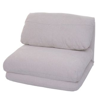 Hhg Sill&oacute;n Cama Hhg-515, Sof&aacute; Cama Funcional Sill&oacute;n Plegable Sill&oacute;n Reclinable, Tela/textil, Beige